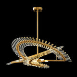 Waltz Art Chandelier – Ambient Illumination in Luxury Interior Setting View 4