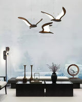 Modern Warbler Chandelier – Ambient Illumination in Luxury Interior Setting View 14