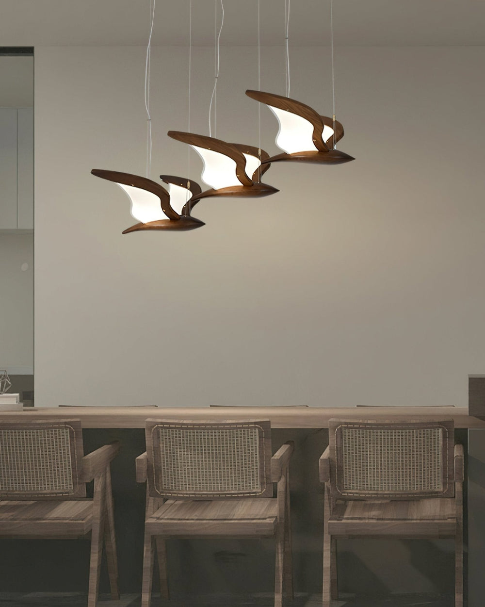 Modern Warbler Chandelier