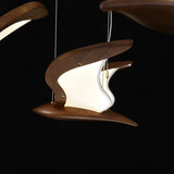 Modern Warbler Chandelier – Ambient Illumination in Luxury Interior Setting View 9