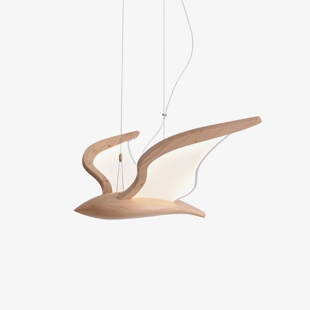 Modern Warbler Chandelier – Handcrafted Architectural Luxury Lighting Fixture