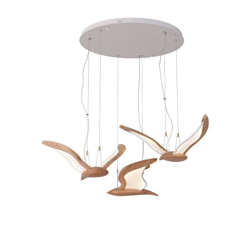 Modern Warbler Chandelier – Ambient Illumination in Luxury Interior Setting View 26