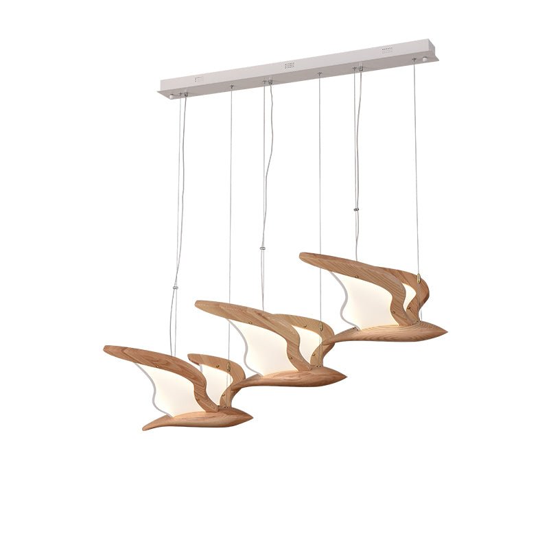 Modern Warbler Chandelier – Ambient Illumination in Luxury Interior Setting View 24