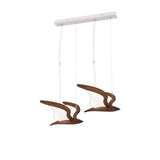 Modern Warbler Chandelier – Ambient Illumination in Luxury Interior Setting View 21