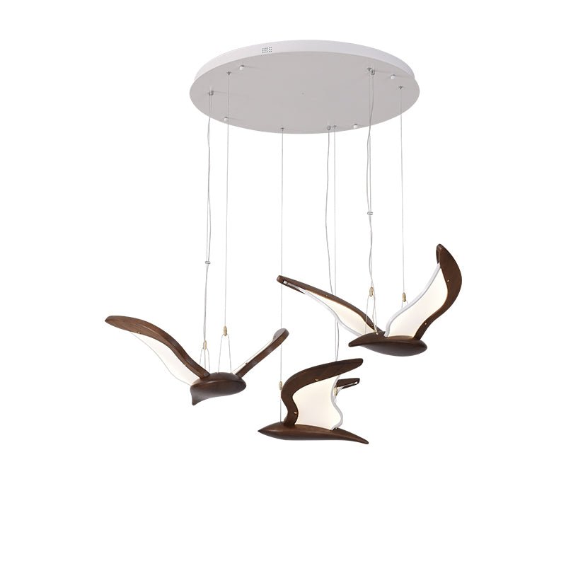 Modern Warbler Chandelier – Ambient Illumination in Luxury Interior Setting View 27