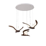 Modern Warbler Chandelier – Ambient Illumination in Luxury Interior Setting View 27