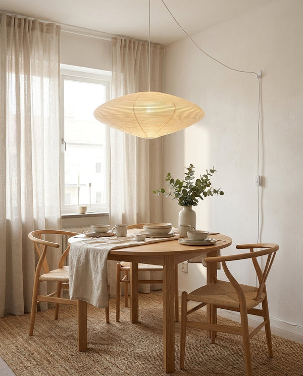 Washi Paper Swag Curated Washi Paper Pendant Lig