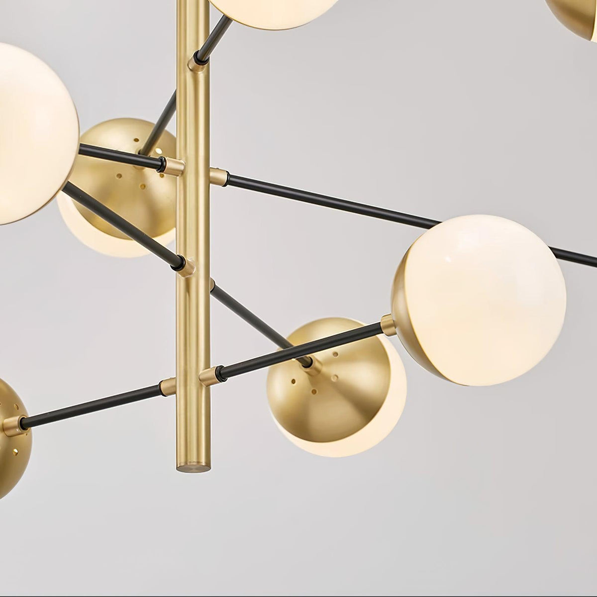 Modern Waverly Chandelier – Ambient Illumination in Luxury Interior Setting View 11