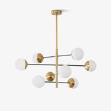Modern Waverly Chandelier – Handcrafted Architectural Luxury Lighting Fixture