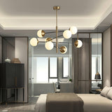 Modern Waverly Chandelier – Ambient Illumination in Luxury Interior Setting View 3