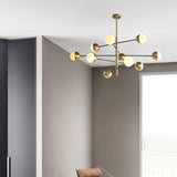Modern Waverly Chandelier – Ambient Illumination in Luxury Interior Setting View 8