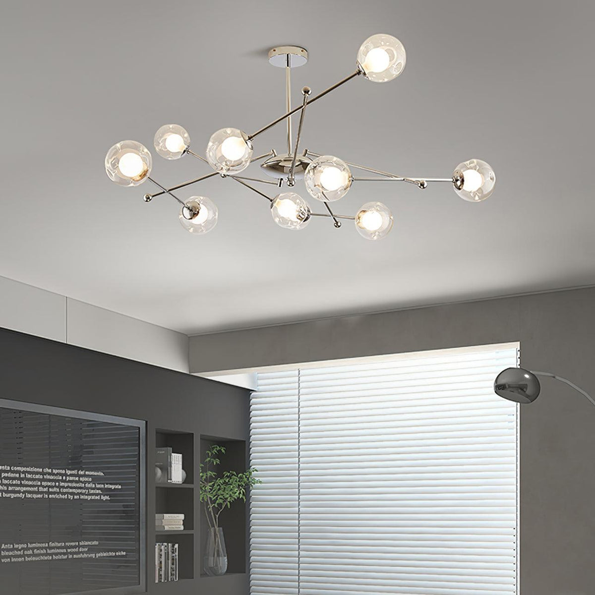 Westlife Sputnik Chandelier – Ambient Illumination in Luxury Interior Setting View 3