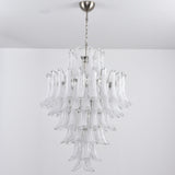 Petala Amber Art Glass Chandelier – ∅ 31.5 x H 47.2 finish configuration