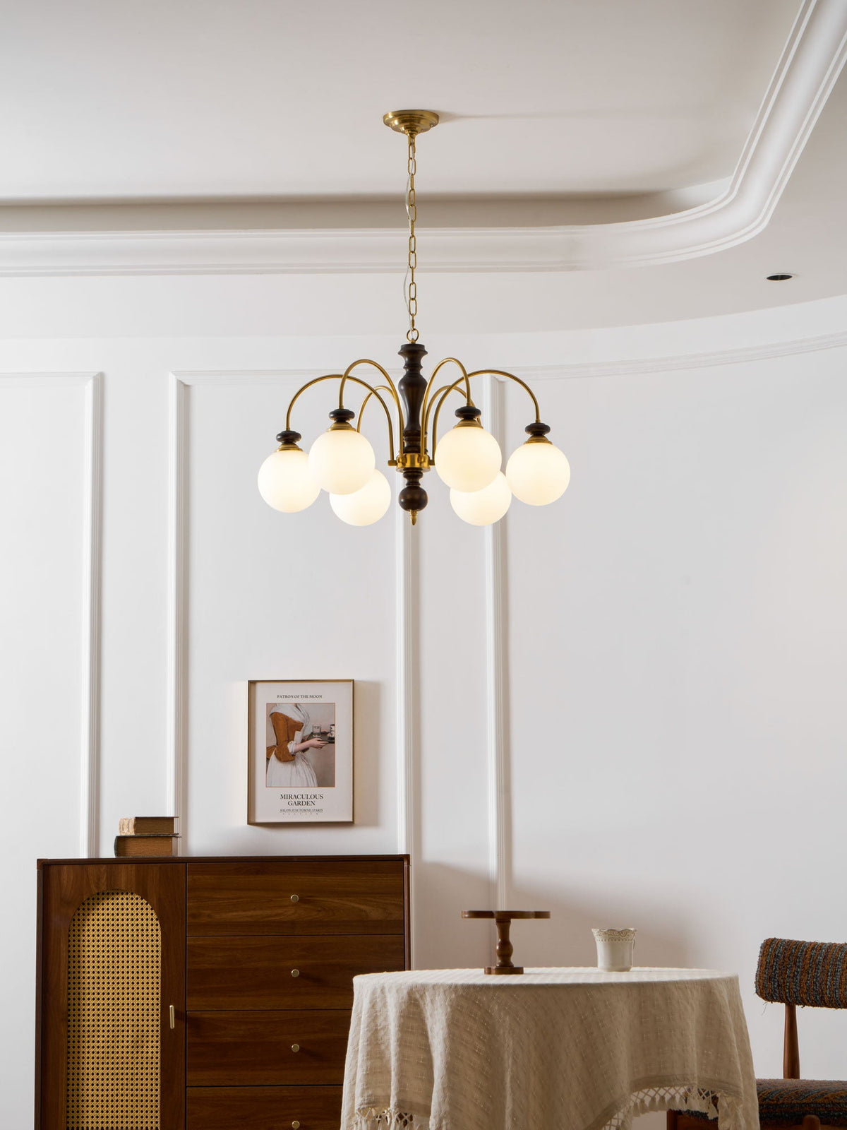 Windsor Classic Chandelier – Ambient Illumination in Luxury Interior Setting View 14