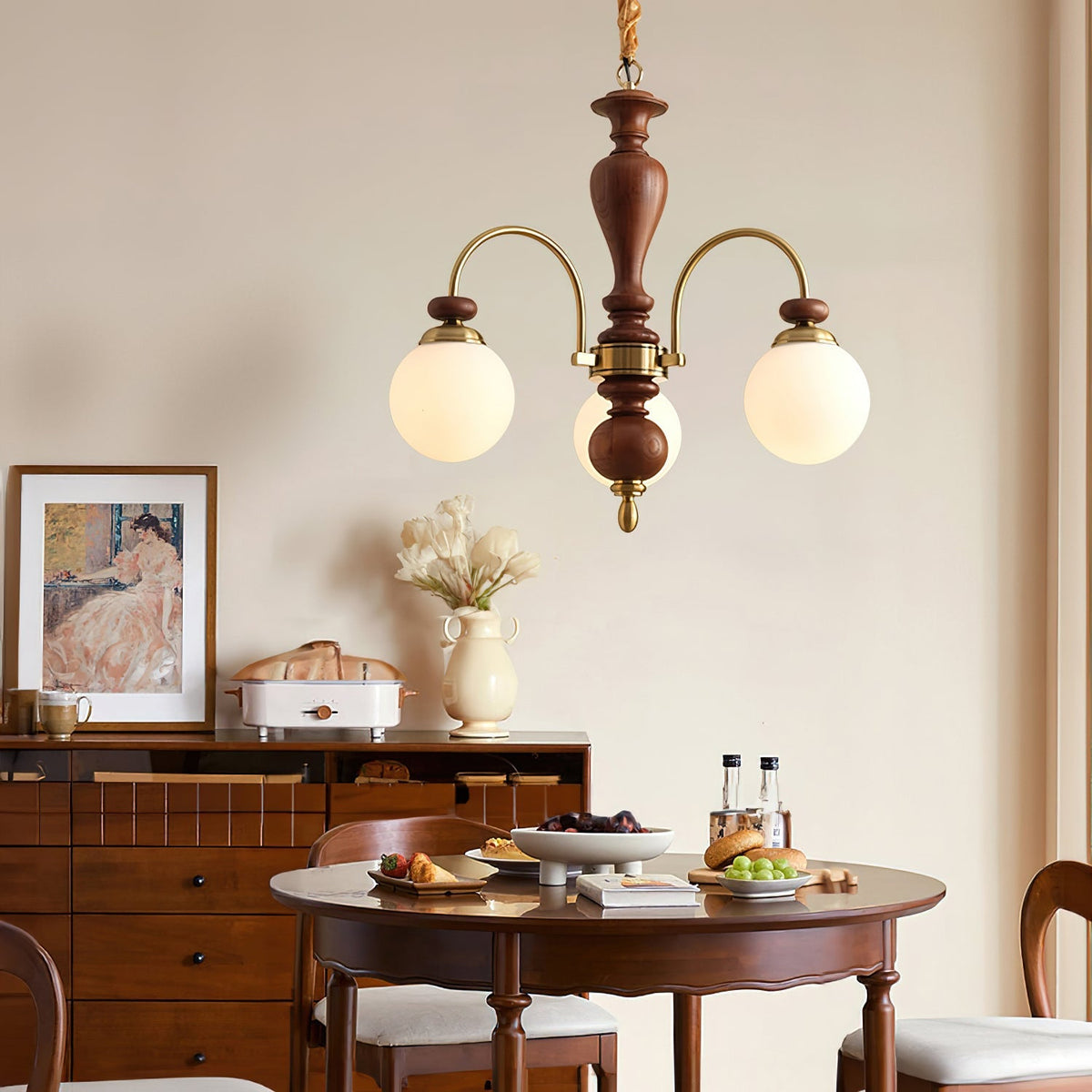Windsor Classic Chandelier – Ambient Illumination in Luxury Interior Setting View 3
