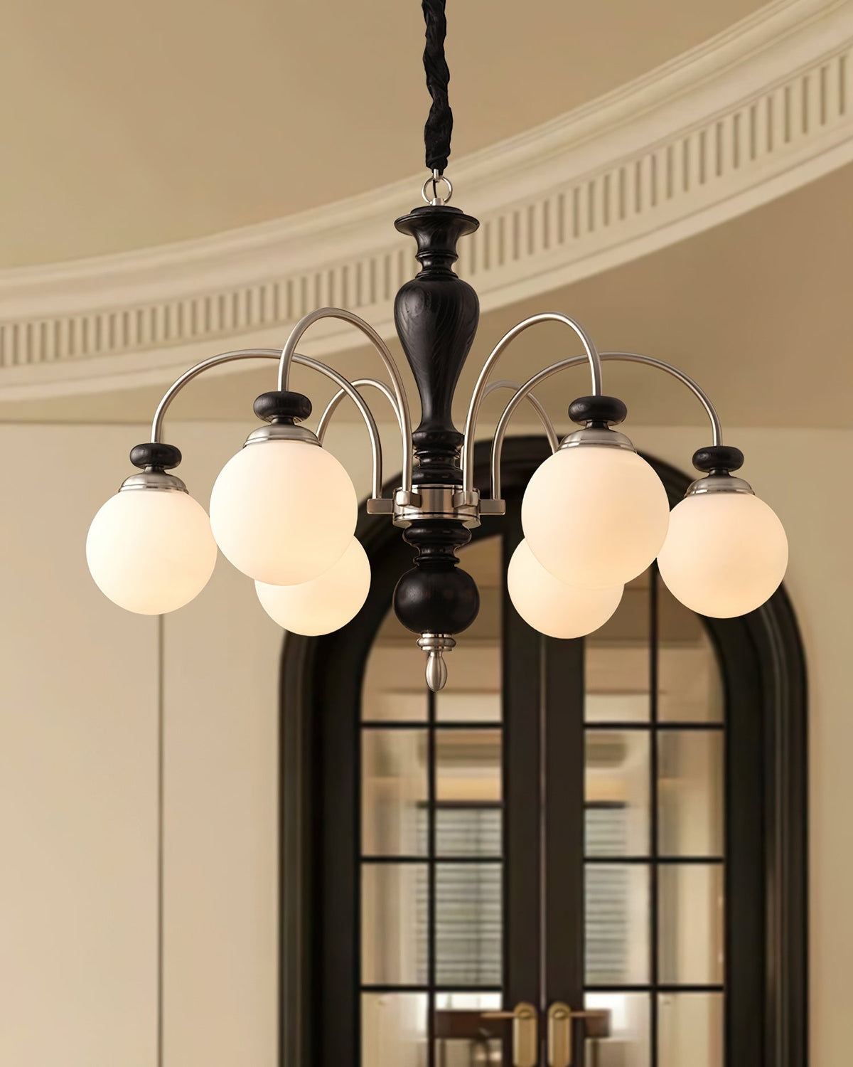 Windsor Classic Chandelier – Ambient Illumination in Luxury Interior Setting View 8