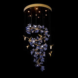 Wistera Curated Hand-Thrown Ceramic Chandelier – macro detail view #1