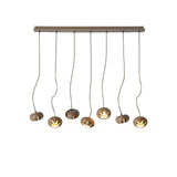 Wood Pumpkin Cluster Chandelier – Ambient Illumination in Luxury Interior Setting View 18