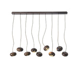 Wood Pumpkin Cluster Chandelier – Ambient Illumination in Luxury Interior Setting View 21