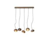 Wood Pumpkin Cluster Chandelier – Ambient Illumination in Luxury Interior Setting View 16