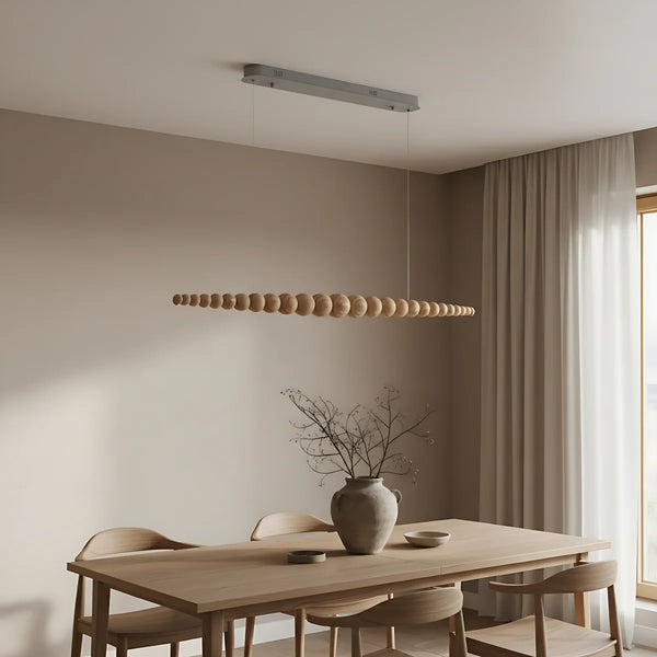 Woodline Orb Chandelier