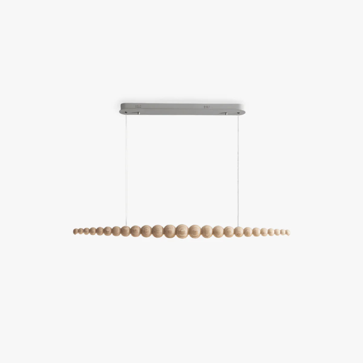 Black Walnut Chandelier View 13 | line Orb Black Walnut Chandelier | The Black Walnut Gallery | JINSHE | JINSHE