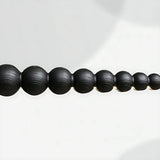 Black Walnut Chandelier View 12 | line Orb Black Walnut Chandelier | The Black Walnut Gallery | JINSHE | JINSHE