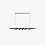 Black Walnut Chandelier View 14 | line Orb Black Walnut Chandelier | The Black Walnut Gallery | JINSHE | JINSHE