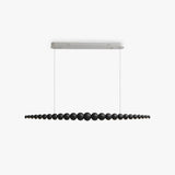 Black Walnut Chandelier View 17 | line Orb Black Walnut Chandelier | The Black Walnut Gallery | JINSHE | JINSHE