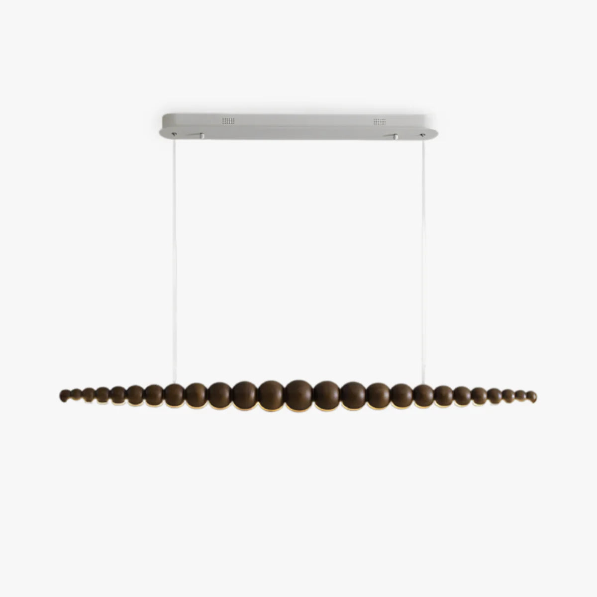 Black Walnut Chandelier View 18 | line Orb Black Walnut Chandelier | The Black Walnut Gallery | JINSHE | JINSHE