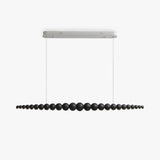 Black Walnut Chandelier View 20 | line Orb Black Walnut Chandelier | The Black Walnut Gallery | JINSHE | JINSHE