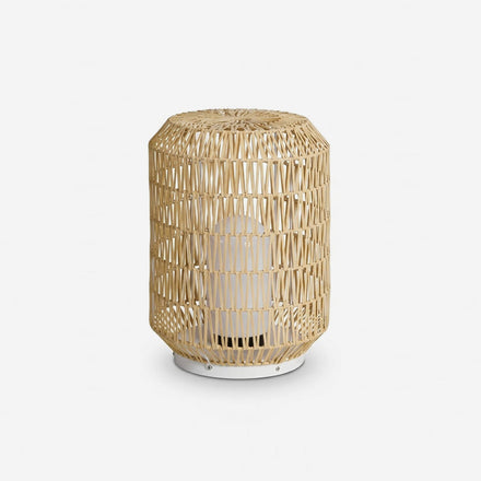 Wovira Rattan Outdoor Table Lamp