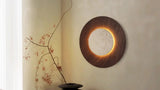 Yellow Travertine Wall Lamp View 2 | Yellow Travertine & Oak Wall Lamp | Natural Stone Designer Sconce | JINSHE | JINSHE