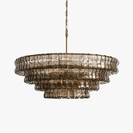 Ghiaccio Layered Glass Curated Mouth-Blown Frost
