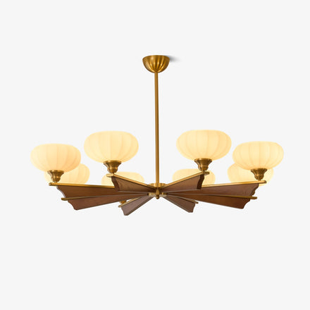 Elara Bloom Curated Mouth-Blown Frosted Glass Ch