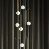 Mila Combination Chandelier – Ambient Illumination in Luxury Interior Setting View 14